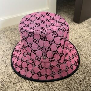 Gucci Pink Bucket Hat